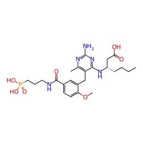 Chemical structure of BindingDB Monomer ID 385033