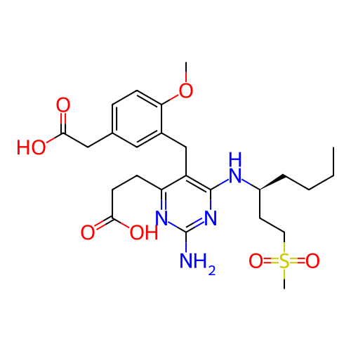 Chemical structure of BindingDB Monomer ID 385039