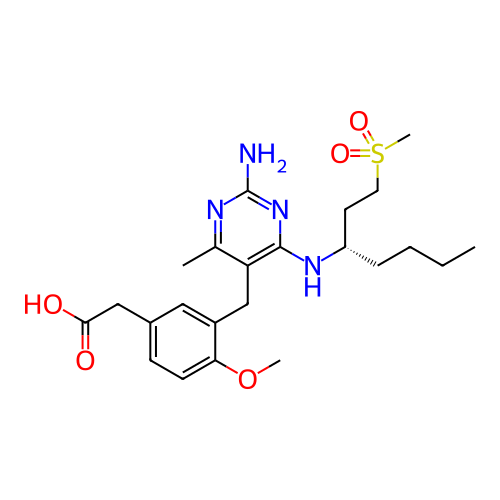 Chemical structure of BindingDB Monomer ID 385040
