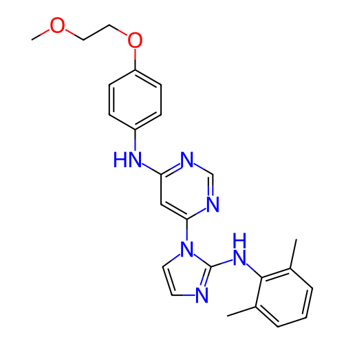 Chemical structure of BindingDB Monomer ID 385385