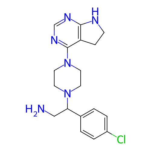 Chemical structure of BindingDB Monomer ID 386006