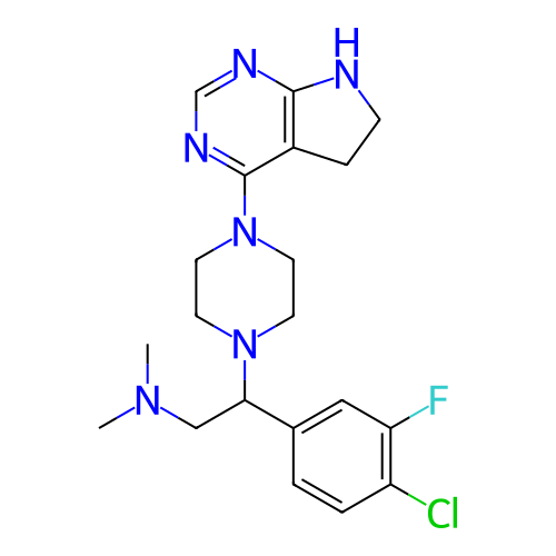 Chemical structure of BindingDB Monomer ID 386009