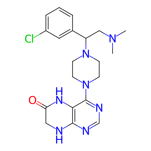 Chemical structure of BindingDB Monomer ID 386021