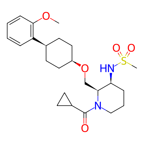 Chemical structure of BindingDB Monomer ID 386086