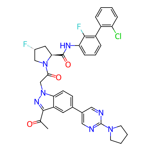 Chemical structure of BindingDB Monomer ID 386090