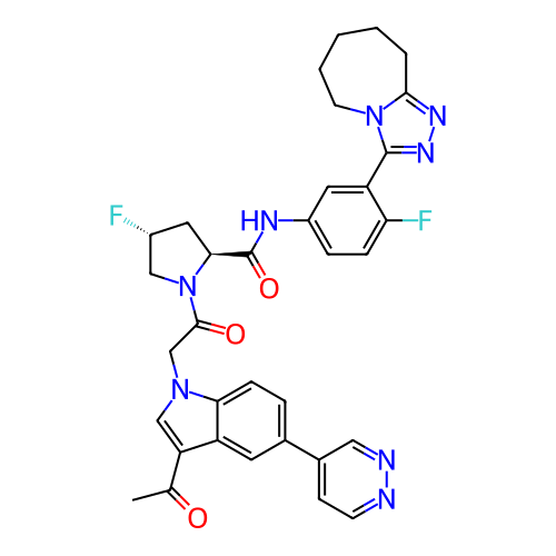 Chemical structure of BindingDB Monomer ID 386161