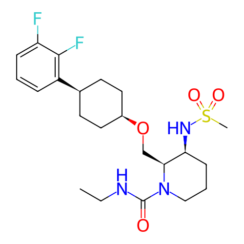 Chemical structure of BindingDB Monomer ID 386174