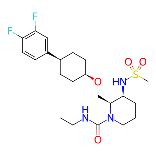 Chemical structure of BindingDB Monomer ID 386184