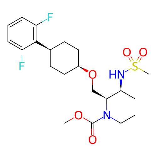 Chemical structure of BindingDB Monomer ID 386257