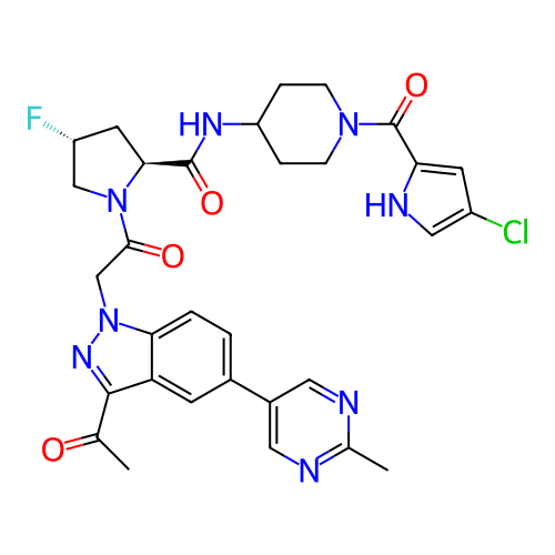 Chemical structure of BindingDB Monomer ID 386303