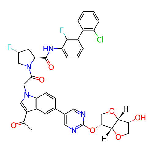 Chemical structure of BindingDB Monomer ID 386403