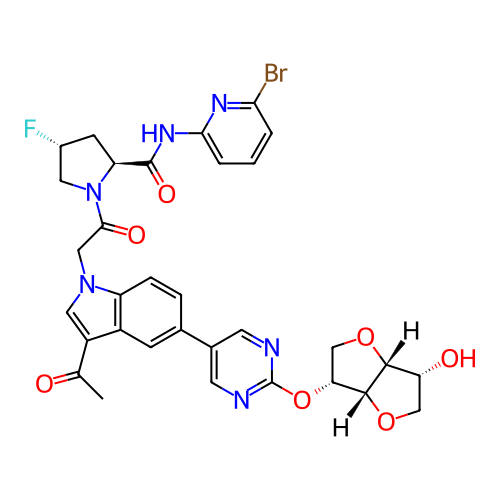 Chemical structure of BindingDB Monomer ID 386404