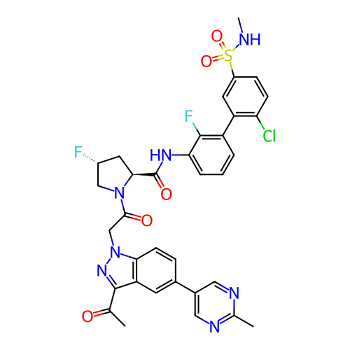 Chemical structure of BindingDB Monomer ID 386409