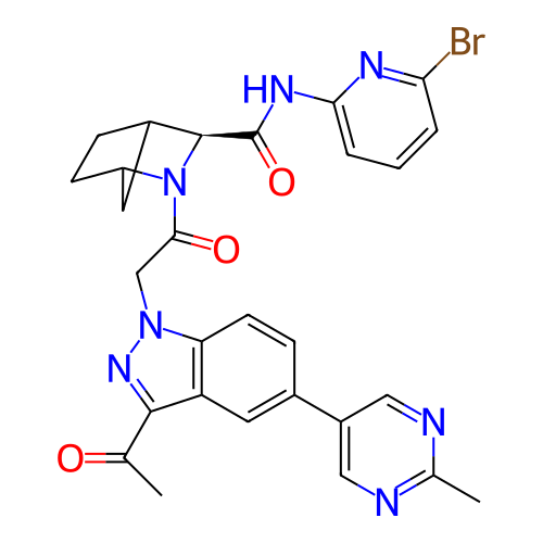 Chemical structure of BindingDB Monomer ID 386535