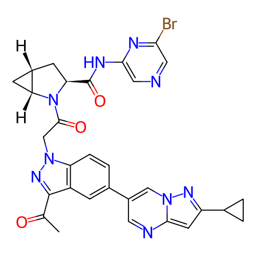 Chemical structure of BindingDB Monomer ID 386717