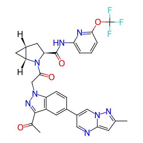 Chemical structure of BindingDB Monomer ID 386718