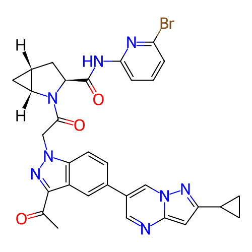 Chemical structure of BindingDB Monomer ID 386721