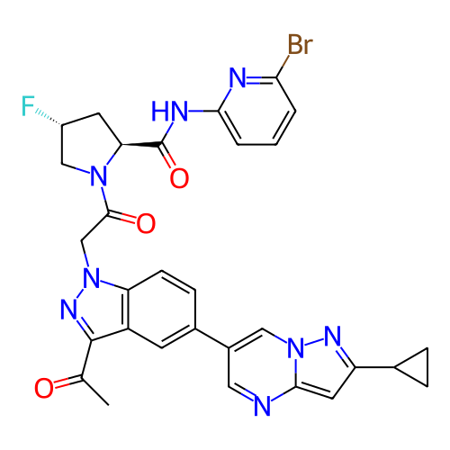Chemical structure of BindingDB Monomer ID 386722