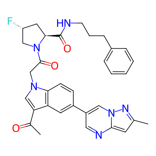 Chemical structure of BindingDB Monomer ID 386735