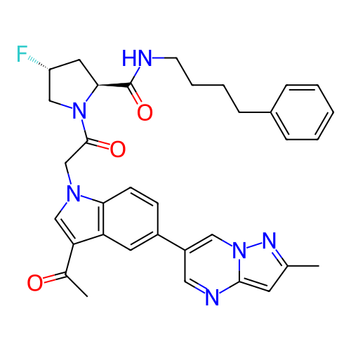 Chemical structure of BindingDB Monomer ID 386736