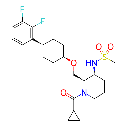 Chemical structure of BindingDB Monomer ID 386817