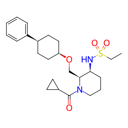 Chemical structure of BindingDB Monomer ID 386840