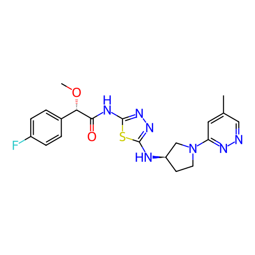 Chemical structure of BindingDB Monomer ID 387021