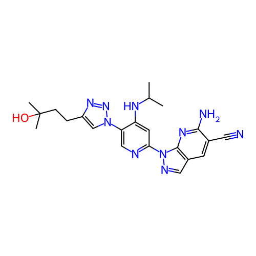 Chemical structure of BindingDB Monomer ID 388222
