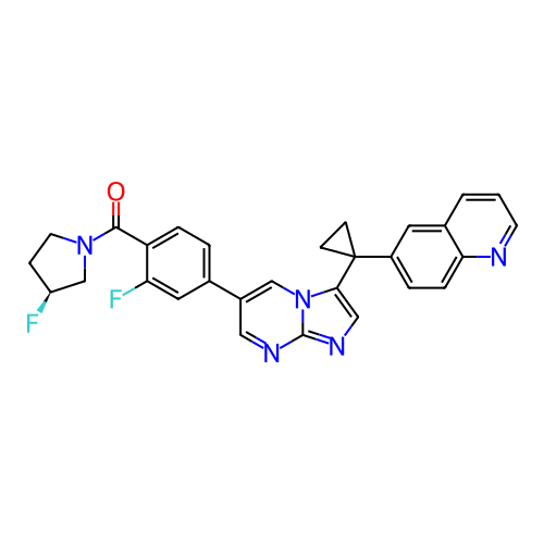 Chemical structure of BindingDB Monomer ID 388834