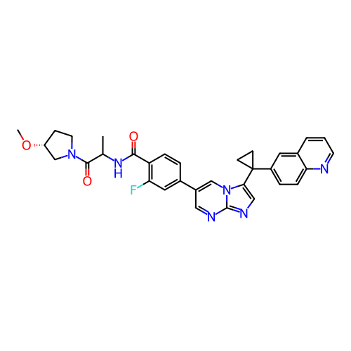 Chemical structure of BindingDB Monomer ID 388871