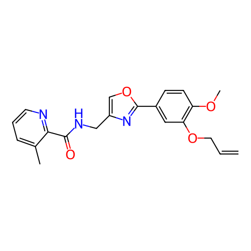 Chemical structure of BindingDB Monomer ID 389034