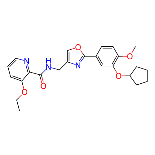 Chemical structure of BindingDB Monomer ID 389036