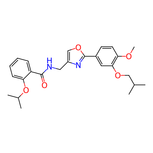 Chemical structure of BindingDB Monomer ID 389046