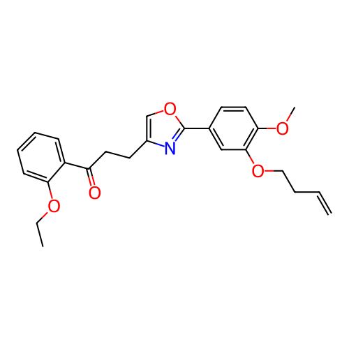 Chemical structure of BindingDB Monomer ID 389052