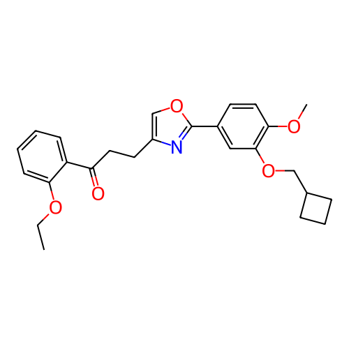 Chemical structure of BindingDB Monomer ID 389055