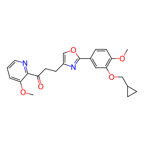 Chemical structure of BindingDB Monomer ID 389056