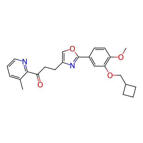 Chemical structure of BindingDB Monomer ID 389064