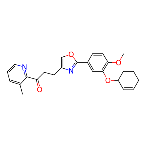 Chemical structure of BindingDB Monomer ID 389069