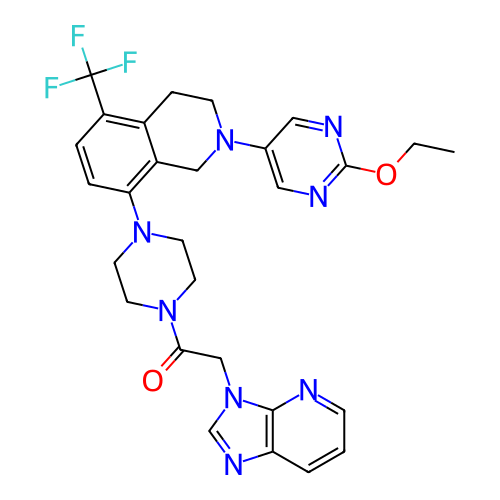Chemical structure of BindingDB Monomer ID 389709