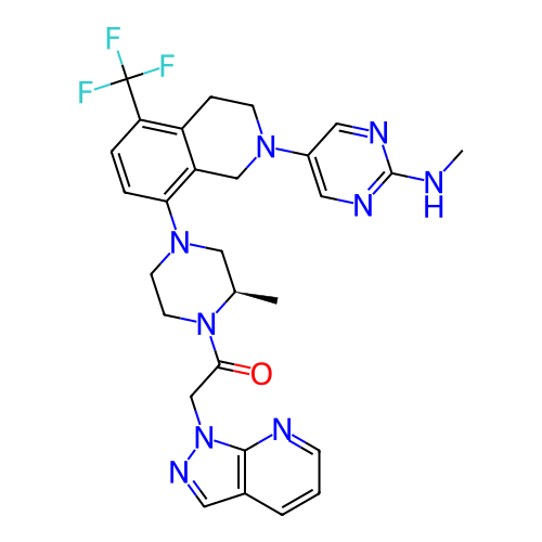 Chemical structure of BindingDB Monomer ID 389734
