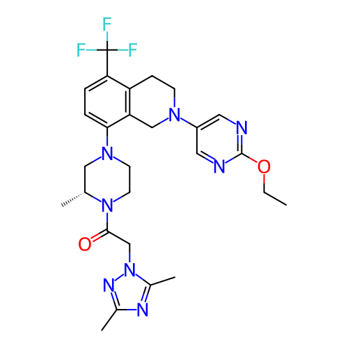 Chemical structure of BindingDB Monomer ID 389735