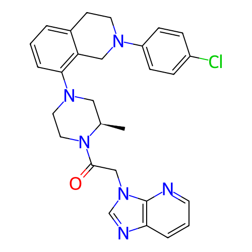 Chemical structure of BindingDB Monomer ID 389774