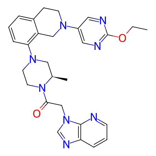 Chemical structure of BindingDB Monomer ID 389804