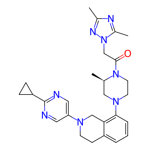 Chemical structure of BindingDB Monomer ID 389807