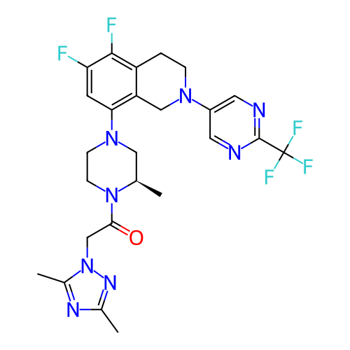 Chemical structure of BindingDB Monomer ID 389828