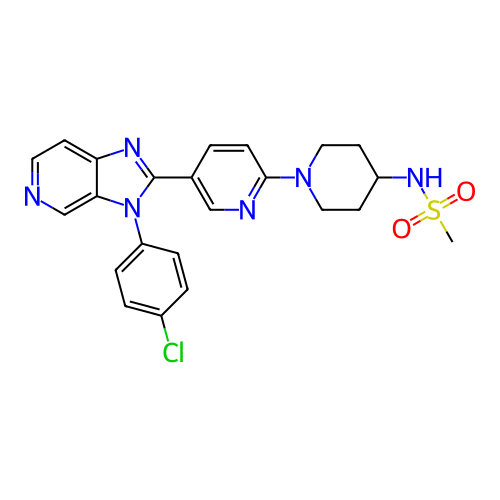 Chemical structure of BindingDB Monomer ID 389917