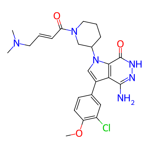 Chemical structure of BindingDB Monomer ID 390041