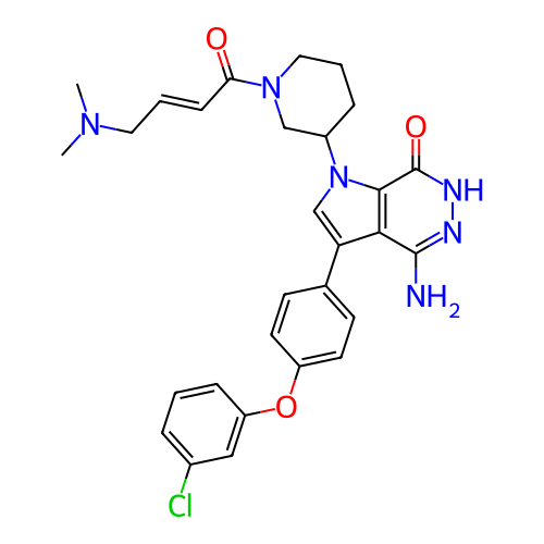 Chemical structure of BindingDB Monomer ID 390054