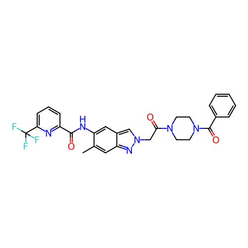 Chemical structure of BindingDB Monomer ID 390109