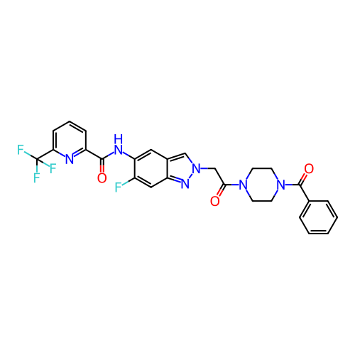 Chemical structure of BindingDB Monomer ID 390136